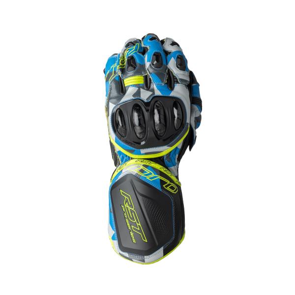 RST RST Pro Series GP D3O Gloves (Limited Edition) Splinter Camo Blue